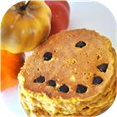 Jack-O-Lantern Pumpkin Pancakes