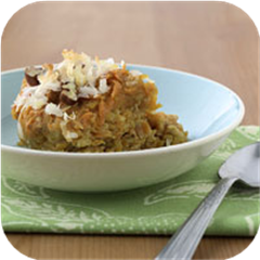 Sweet potato pudding 