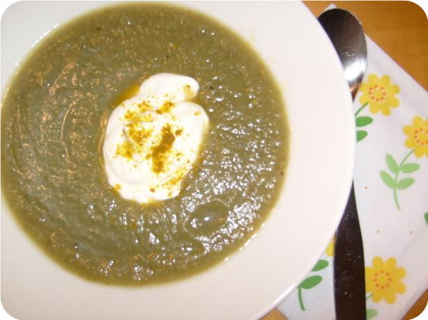Curried Eggplant Soup