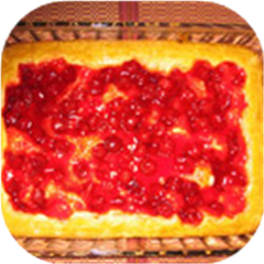 Ukrainian Chereshnyanyk Cherry bars