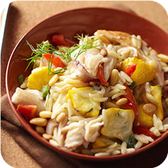 Dilled Chicken-Orzo Casserole