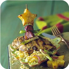 Lime-sauced chicken 