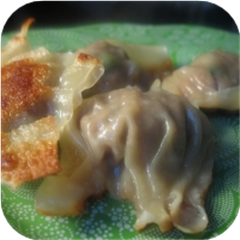 Beef potstickers