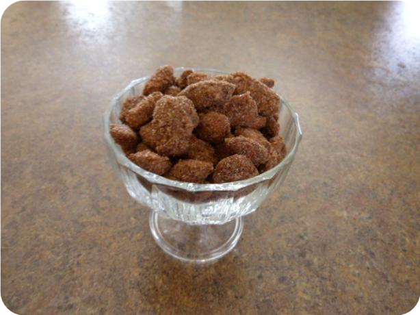 Sugared Cinnamon Almonds