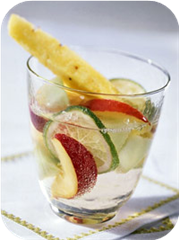 White sangria punch 