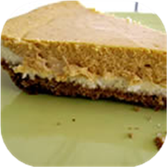 Double Layer Pumpkin Cheesecake