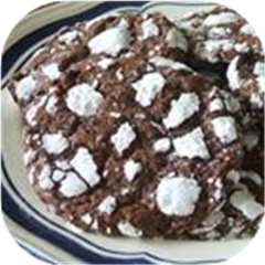 Chocolate Crackle Cookies