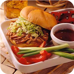 Five spice pork sandwiches au jus 