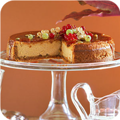 Maple-Pumpkin Cheesecake 