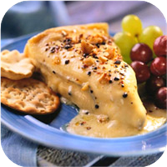 Easy baked cheese fondue 