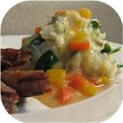 Spinach-Infused Mashed Potatoes