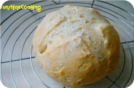 Solar Cooked Irish Soda Bread