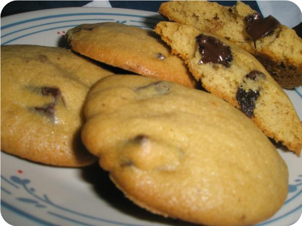 Slice and Bake Chocolate Chip Cookies