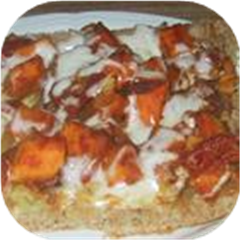Sweet Potato and Curried Red Lentil Pizza