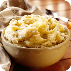 Cheesy mashed potatoes 