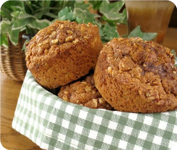Sour Cream Coffee Cake Muffins