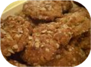 Nutty Anzac Biscuits