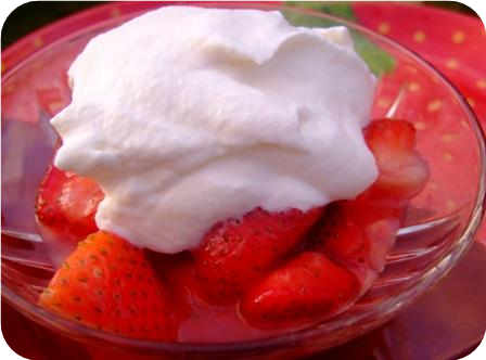 Strawberries Romanoff