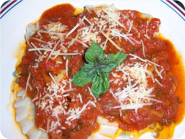 Ravioli With Meat Filling