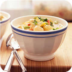 Chicken Edamame Chowder