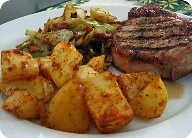 Tasty Oven Fried Potatoes