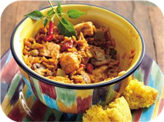 Chicken, Vegetable and Rice Medley