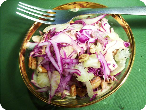 Walnut Coleslaw