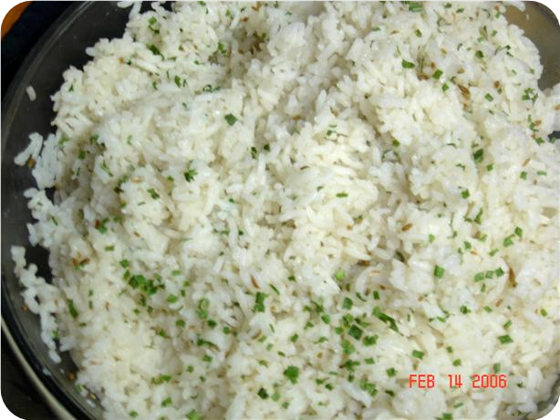 Nuked Basmati Rice