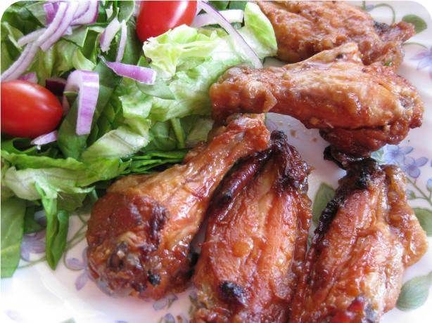 Spicy Maple Chicken Wings