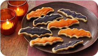 Halloween biscuits