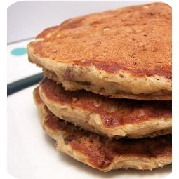 O is for Oatmeal Pancakes