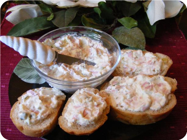 Ham Pineapple Dip or Spread - Appetizer