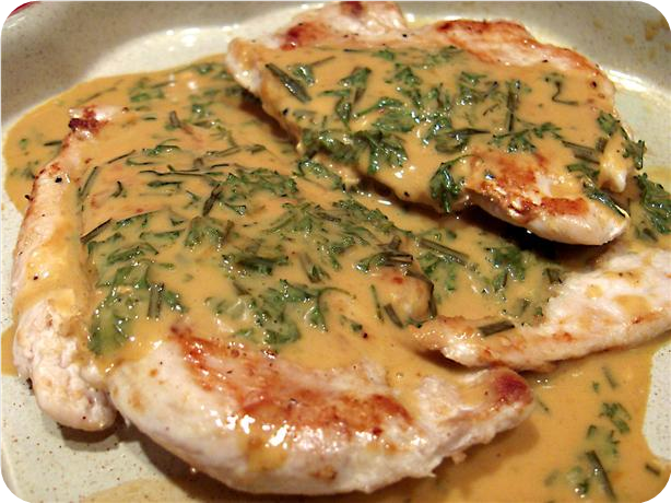 Chicken Breasts Diane