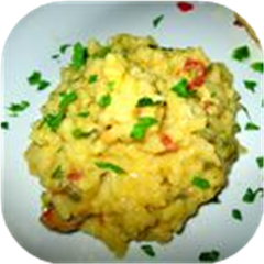Risotto with Sun-Dried Tomatoes and Mozzarella