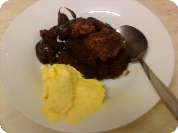Hot Fudge Chocolate Pudding Cake