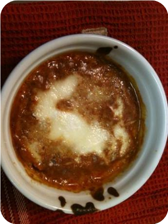 Baked Eggs in Chipotle Cream Sauce