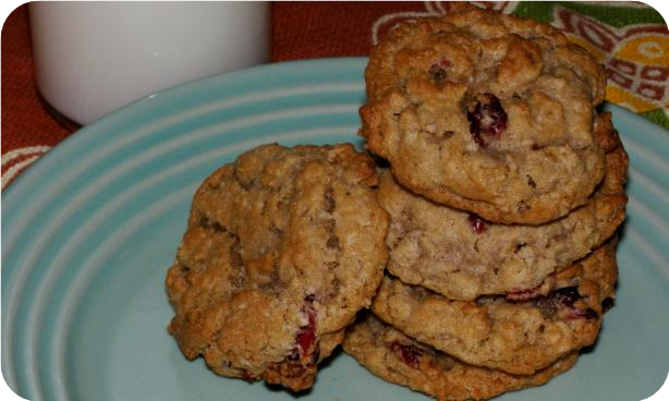 Berry Oatmeal Cookies