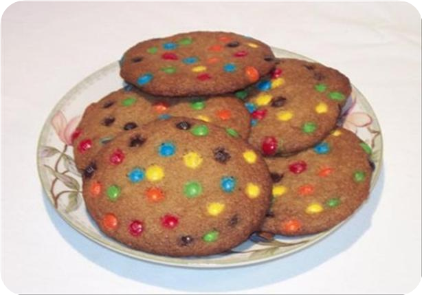 M&amp;m's Party Cookies