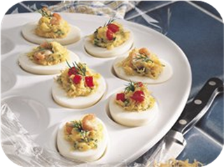 Zesty Deviled Eggs (Gluten Free)