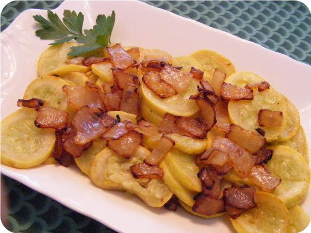 Squash Sauteed With Onions