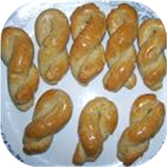 Greek Egg Biscuits