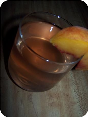 A Peach Infused Vodka