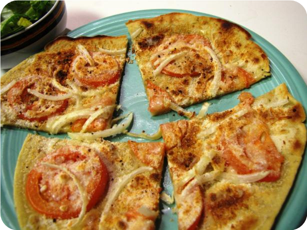 Chickpea Flour Pizza