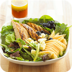 Cajun Turkey & Fresh Melon Salad