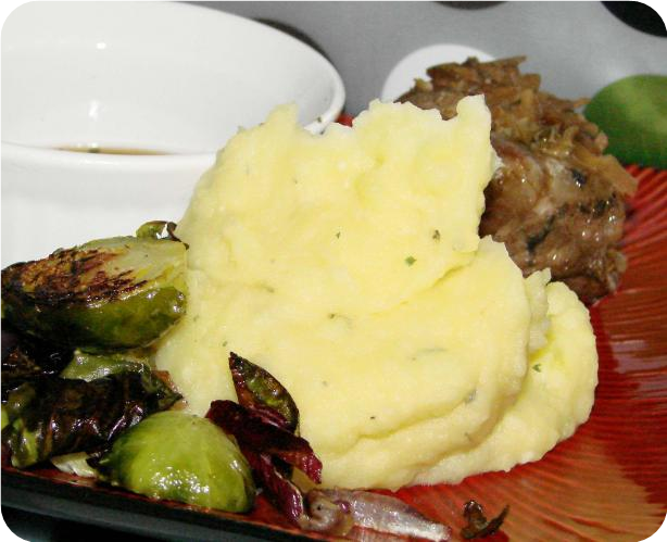 Italian Buttermilk Mashed Potatoes