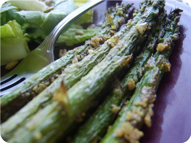 Roasted Asparagus With Parmesan