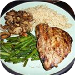  Grilled Tropical Tuna Steaks  