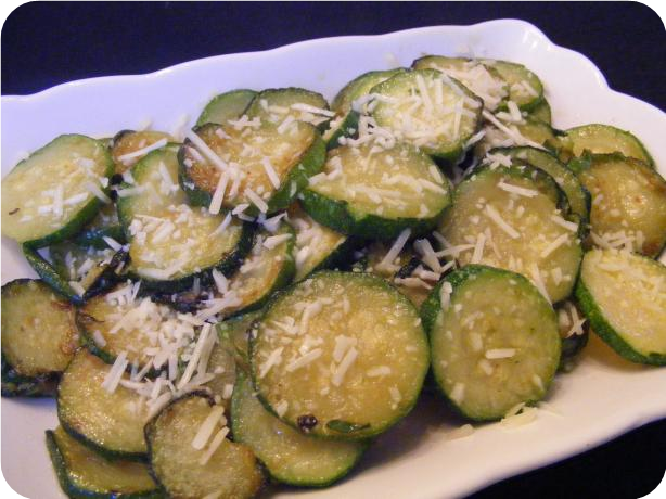 Stir Fry Parmesan Zucchini