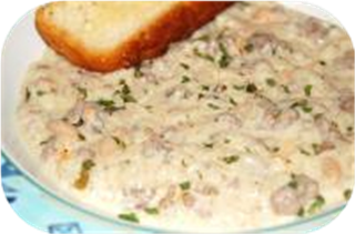 YUMMY but Naughty Chicken Wild Rice Soup