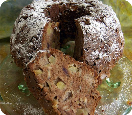 Apple Date Bundt Cake